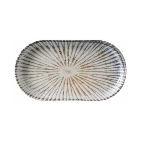 Zdjęcie do “Fine Dine Talerz owalny Ammonite 200x110 mm - kod 200278”.