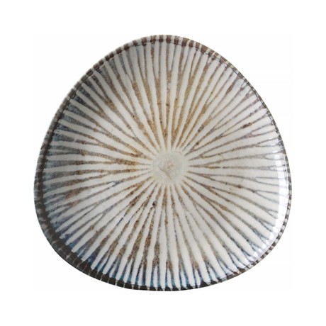 Zdjęcie do “Fine Dine Talerz trójkątny Ammonite śr. 190 mm - kod 200285”.