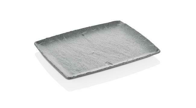Zdjęcie do “Fine Dine Półmisek z melaminy Rock, szary, GN 1/2, 265x325 mm - kod 562376”.