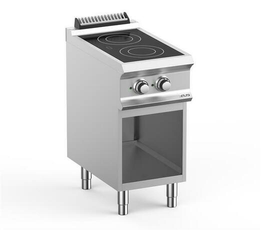 Zdjęcie do “MBM Kuchnia elektryczna ceramiczna 2 - płytowa DominaPro 700 kod VC74A”.