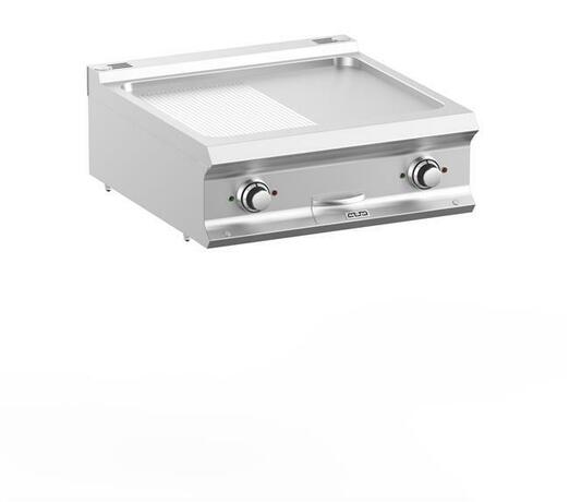 Zdjęcie do “MBM Płyta grillowa elektryczna podwójna nastawna 1/2 gładka + 1/2 ryflowana, linia  DominaPro 700 kod FTBE77TLR”.