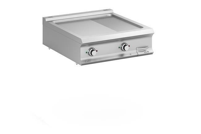 Zdjęcie do “MBM Płyta grillowa elektryczna 2/3 gładka 1/3 ryflowana podwójna nastawna linia Domina Pro 900 kod FTBE98TLR”.