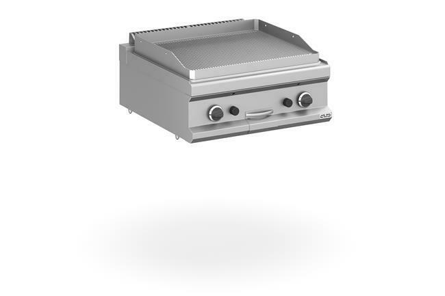 Zdjęcie do “MBM Płyta grillowa gazowa, stołowa 700x700 - ryflowana, Magistra Plus 700 kod MFTG77TR”.