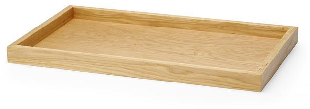 Zdjęcie do “Fine Dine Taca dębowa GN 1/1 Madeira, 530x325x(h)40 mm - kod 664476”.