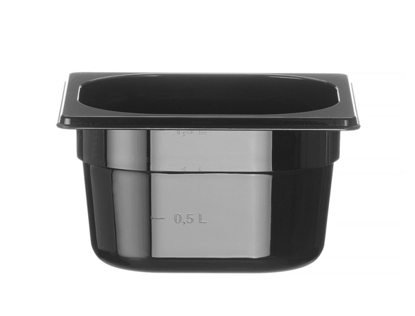 Zdjęcie do “Pojemnik GN 1/6  z poliwęglanu wys. 100 mm - kod 862728”.