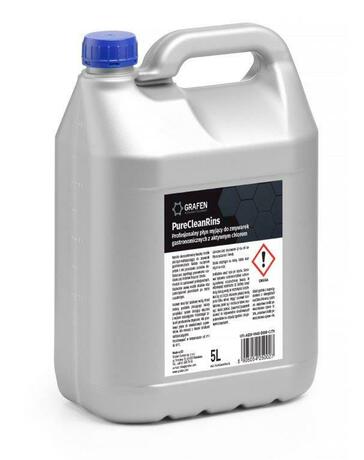 Zdjęcie do “PURECLEANRINS – PROFESJONALNY PŁYN PŁUCZĄCY DO ZMYWAREK GASTRONOMICZNYCH kod PureCleanRins 5l”.