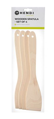 Zdjęcie do “Szpatuła drewniana zestaw 4 szt. dł. 300 mm - kod 525142”.