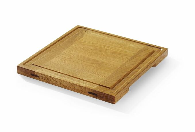 Zdjęcie do “Hendi Deska dębowa do serwowania 270x270x(H)20 mm - kod 505472”.