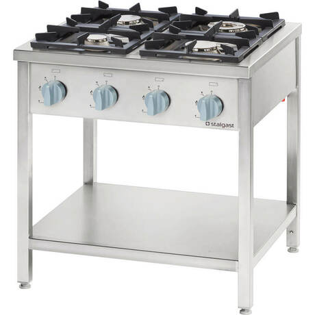 Zdjęcie do “Stalgast Kuchnia gazowa 4-palnikowa skręcana 20,5 kW, G30 - kod S978513”.