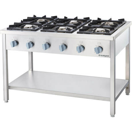 Zdjęcie do “Stalgast Kuchnia gazowa 6-palnikowa skręcana 36,5 kW, G30 - kod S978623”.