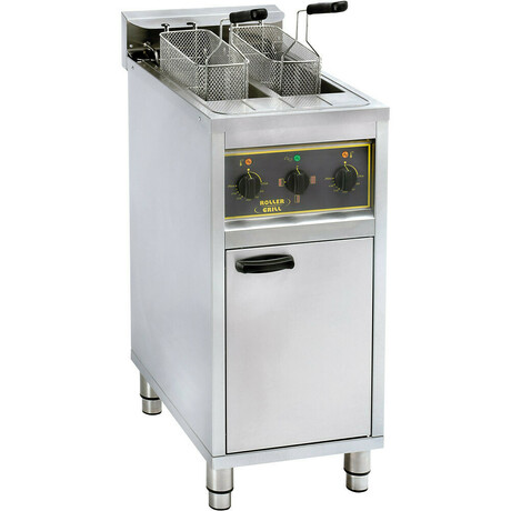 Zdjęcie do “Stalgast Frytownica wolnostojąca z szafką, 2-komorowa 2x10 l, 12 kW - kod S777210”.