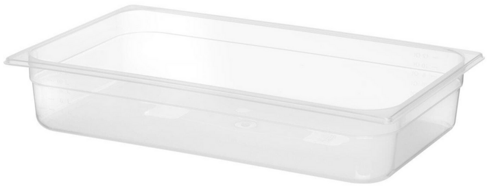 Zdjęcie do “Pojemnik GN 1/1 Profi Line z polipropylenu wys. 100 mm - kod 880029”.