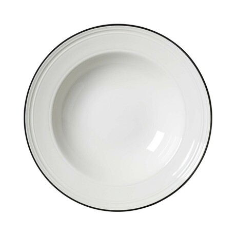 Zdjęcie do “Fine Dine Talerz do pasty Bead Black Band 240 mm - kod 1406X0123”.