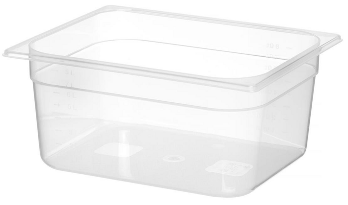 Zdjęcie do “Pojemnik GN 1/2 Profi Line z polipropylenu wys. 150 mm - kod 880111”.