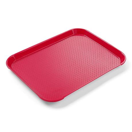 Zdjęcie do “Taca Fast Food z polipropylenu 265x345 mm, czerwona - kod 878712”.
