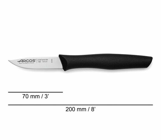 Zdjęcie do “Arcos Nóż do obierania NOVA dł. 70/182 mm - kod 188200”.