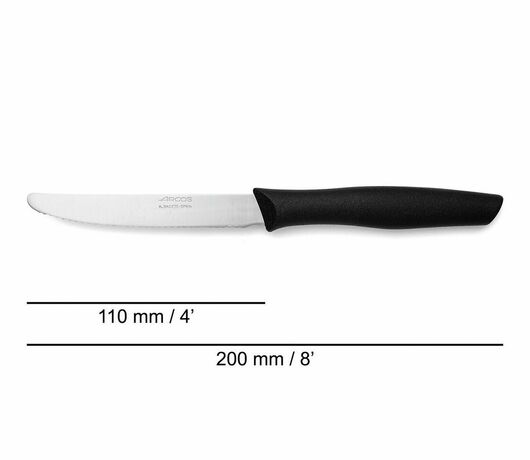 Zdjęcie do “Arcos Nóż stołowy ząbkowany NOVA dł. 110/220 mm - kod 188800”.