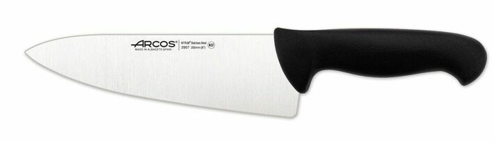 Zdjęcie do “Arcos Nóż szefa kuchni z szerokim ostrzem, seria 2900 dł.200/270 mm - kod 290725”.
