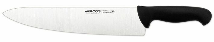 Zdjęcie do “Arcos Nóż szefa kuchni z szerokim ostrzem, seria 2900 dł.300/435 mm - kod 290925”.