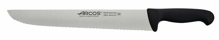 Zdjęcie do “Arcos Nóż rzeźniczy ząbkowany, seria 2900 dł.350/492 mm - kod 292525”.