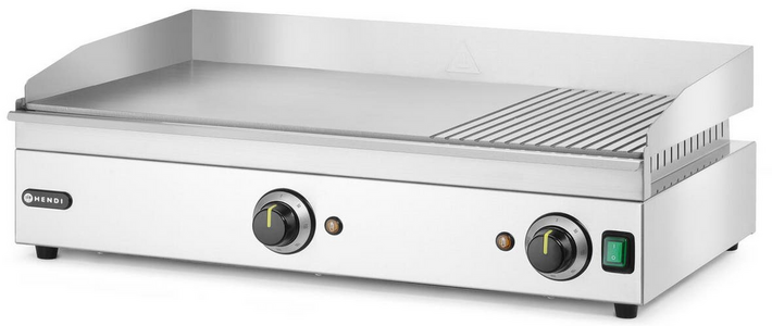 Zdjęcie do “Płyta grillowa Kitchen Line 1/3 ryflowana 3500 W - kod 154960”.