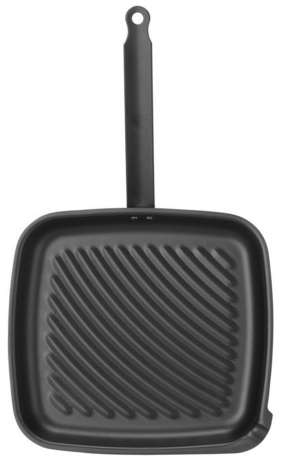 Zdjęcie do “Hendi Patelnia do grillowania 480x282x(H)80 mm- kod 627983”.