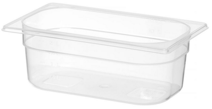 Zdjęcie do “Pojemnik GN 1/4 Profi Line z polipropylenu wys. 100 mm - kod 880326”.