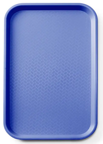 Zdjęcie do “AmerBox Taca fast food z polipropylenu niebieska GN 1/1 530x325 mm - kod 878569”.