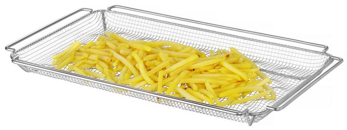 Zdjęcie do “Kosz do pieczenia frytek, falisty CONVECTOMAT FRY GN 1/1 wys. 40 mm  - kod 808818”.