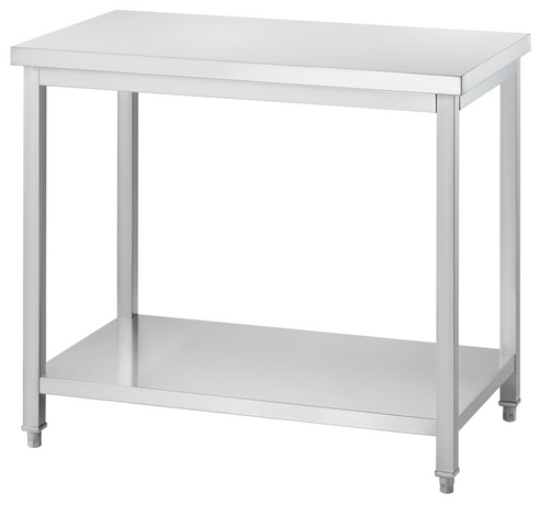 Zdjęcie do “Stalgast Stół centralny z półką skręcany 1600x600x850 mm - kod S676366”.