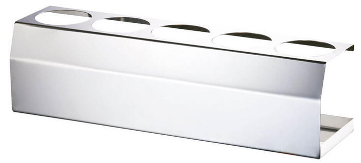 Zdjęcie do “Stalgast ekspozytor na dyspensery do sosów, 5 x śr. 75 mm - kod S065105”.