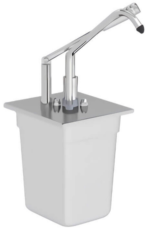 Zdjęcie do “Stalgast Dyspenser do sosów z pompką 3 l - kod S065806”.