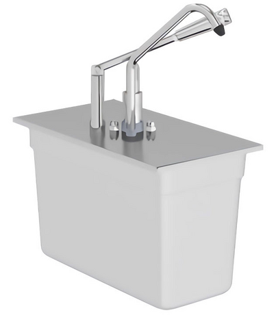 Zdjęcie do “Stalgast Dyspenser do sosów z pompką 5,25 l - kod S065804”.