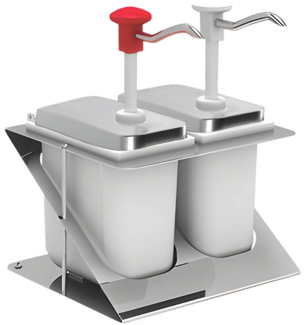 Zdjęcie do “Stalgast Dyspenser do sosów podwójny 2x2 l- kod S065902”.