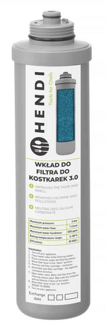 Zdjęcie do “Hendi Wkład filtrujący do filtra do kostkarek 3.0 - kod 238080”.