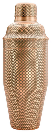 Zdjęcie do “Barfly Shaker barmański 3-częściowy 700 ml w stylu japońskim Diamond Lettice antyczna miedź- kod M37205ACP”.