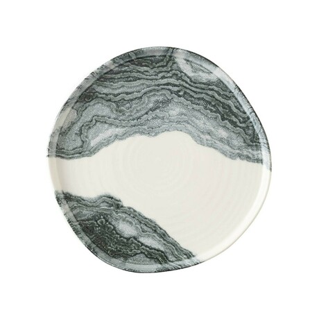 Zdjęcie do “Fine Dine Talerz organiczny z rantem Tide Black śr. 210 mm - kod TDBKOW211”.