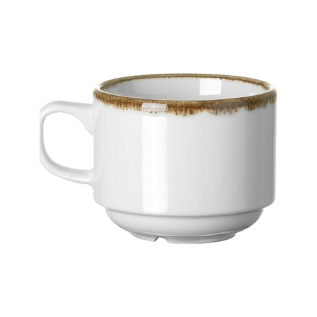 Zdjęcie do “Fine Dine Filiżanka do espresso sztaplowana Vanilla 90 ml- kod 789322”.