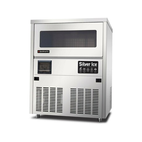 Zdjęcie do “Barmatic Kostkarka Silver Ice ILUMINATOR-100A 100 kg/24h, pojemność 30 kg - kod 274347”.