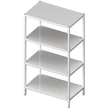Zdjęcie do “Stalgast Regał magazynowy, skręcany 800x400x1800 mm - kod S610084”.