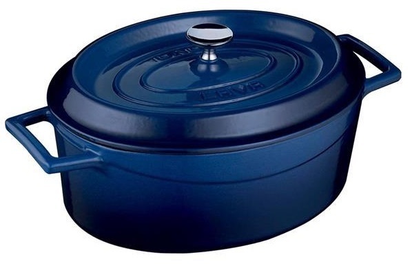 Zdjęcie do “Fine Dine Garnek żeliwny owalny Lava 7,06 l  - kod 832059”.