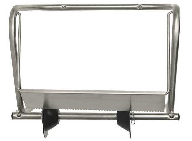 Zdjęcie do “Stalgast Dozownik ręczników papierowych, naścienny dł. 400 mm - kod S643620”.