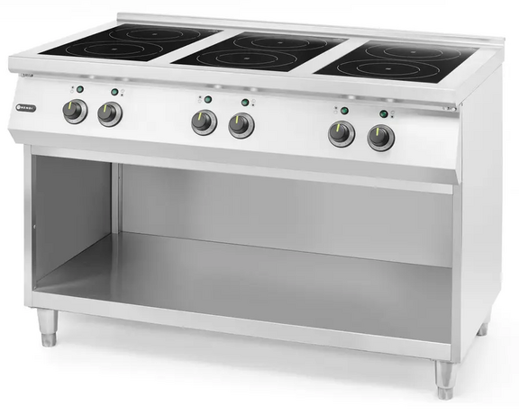 Zdjęcie do “HENDI Kuchnia indukcyjna 6 palnikowa 25,5 kW/400 V - kod 237397”.