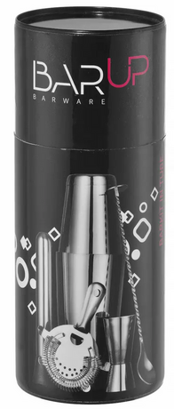 Zdjęcie do “BarUp Zestaw barmański w tubie śr. 120x(H)320 mm - kod 596616-N”.