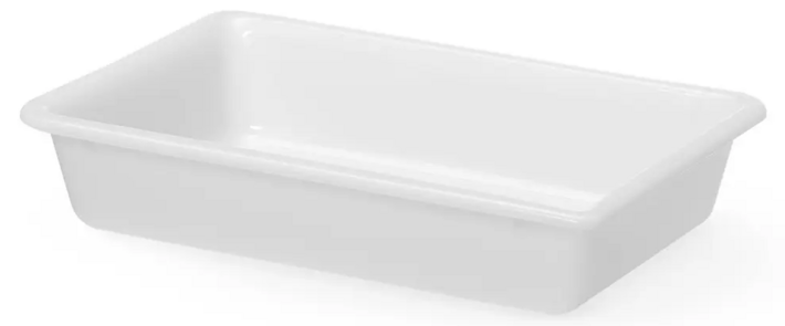 Zdjęcie do “Hendi Płaski pojemnik na żywność do panierowania 3 L, 340x235x(H)70 mm - kod 873410”.
