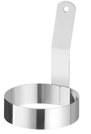 Zdjęcie do “Pierścień z uchwytem do jaj sadzonych śr. 103x(H)125 mm - kod 512081”.
