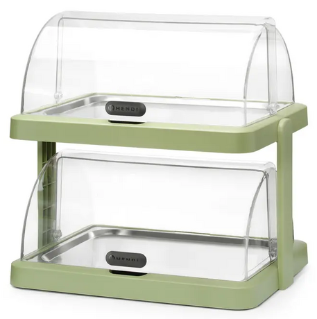 Zdjęcie do “Hendi Podwójna witrynka chłodząca roll-top Duo UNIQ 480x355x(H)480 mm - kod 871973”.