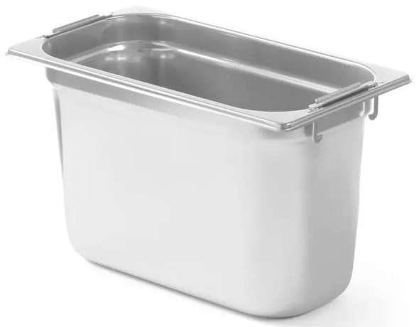 Zdjęcie do “Hendi Pojemnik GN 1/3 z chowanymi uchwytami  wys 100 mm - Kod 803264”.