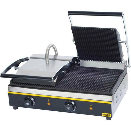 Zdjęcie do “Stalgast kontakt grill podwójny, Gredil, P 3.6 kW, U 230 V kod S742020”.