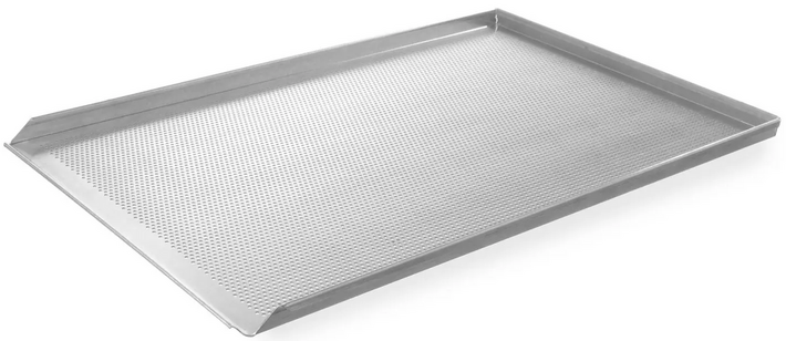 Zdjęcie do “Blacha wypiekowa perforowana 600x400 mm z 3 rantami - kod 808214”.